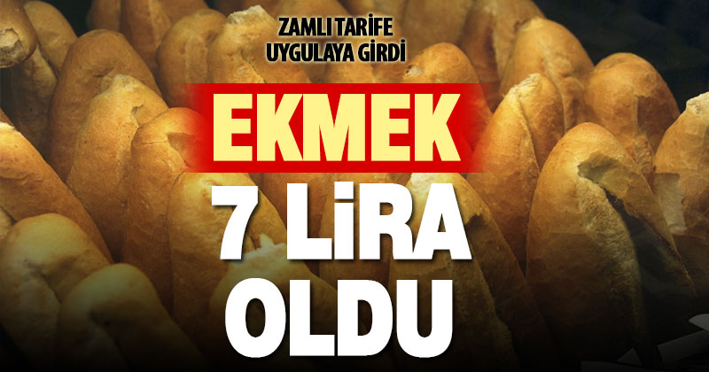 Denizli’de ekmek ile simit 7 TL oldu