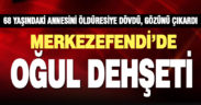 Oğlu tarafından dövülen ve gözü çıkarılan anne ağır yaralandı