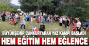 Cankurtaran Yaz Kampı başladı