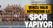 Büyükşehir yaz spor okulları dolu dolu geçiyor