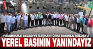 Başkan Örki: Yerel basının yanındayız