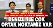 Japon deprem koordinasyon uzmanları Denizli’de incelemelerde bulundu