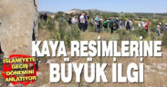 Kaya resimlerine büyük ilgi