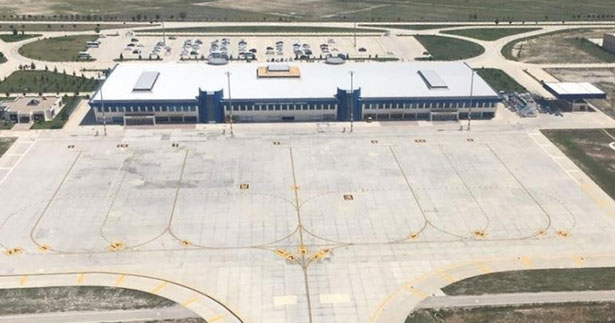 Çardak Havalimanından geçen ay 38 bin yolcu uçtu