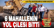6 mahalleyi birbirine bağlayan yol güvenli ve konforlu bir hale geldi