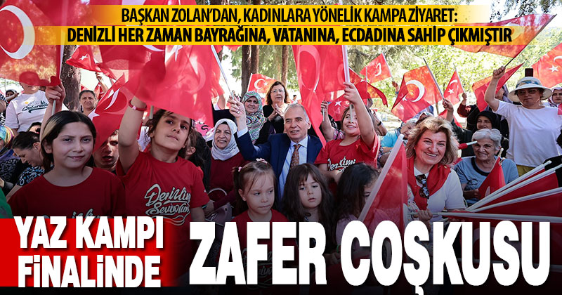 Başkan Zolan Cankurtaran yaz kampı finalinde kadınlarla buluştu