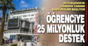Büyükşehir’de öğrenim yardımı başvuruları başlıyor