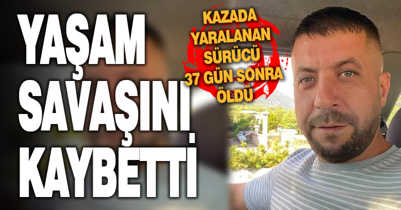 Denizli’de 2 otomobilin çarpışması sonucu 1 kişi öldü