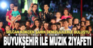 Büyükşehir ile müzik ziyafeti devam ediyor