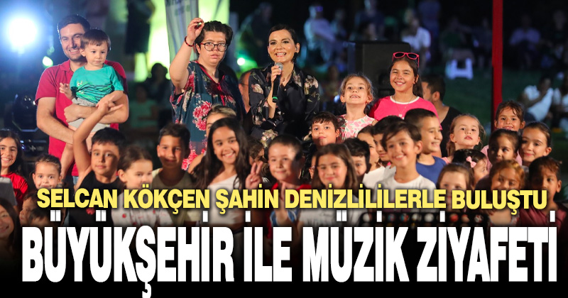 Büyükşehir ile müzik ziyafeti devam ediyor