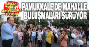 BAŞKAN ÖRKİ MAHALLE BULUŞMASINDA AKTEPELİLERLE BULUŞTU