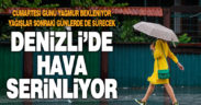 Denizli yağmurla serinleyecek
