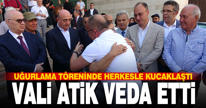Vali Ali Fuat Atik, Denizli’ye veda etti