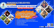 Pamukkale’de kış kursu başvuruları sürüyor