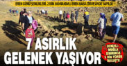 7 asırlık Eren Günü geleneği Sandıras Dağının 2300 rakımlı zirvesinde yaşatıldı