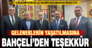 MHP Genel Başkanı Bahçeli’den Denizli’ye teşekkür