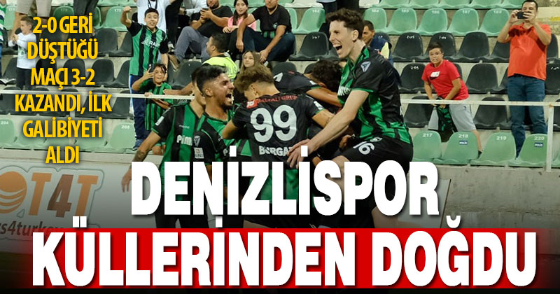 TFF 2. Lig: Denizlispor: 3 – Arnavutköy Belediyespor: 2