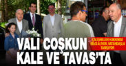 Vali Coşkun, ilçede ziyaretlerini sürdürdü