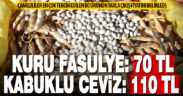 Üreticiler, Çameli fasulyesi ve cevizi için fiyat belirledi