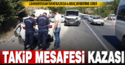 Cankurtaran’da, takip mesafesi ihlali sonucu 6 araç kazaya karıştı