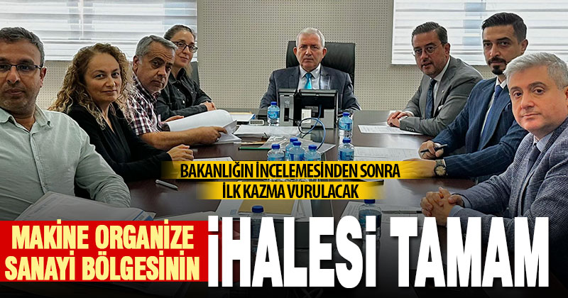 Denizli Makina İhtisas Organize Sanayi Bölgesi’nin altyapı ihalesi yapıldı