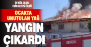 Ocakta unutulan yağ yangın çıkardı: Ev kül oldu, evin kedisi öldü