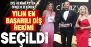 Diş Hekimi Ayten Dinçer Tekiner’e büyük ödül