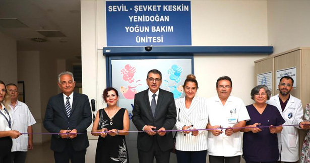 PAÜ Yenidoğan Yoğun Bakım Ünitesi açıldı
