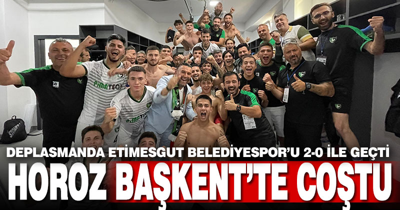 Denizlispor deplasmanda Etimesgut’u 2-0 ile geçti