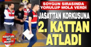 Soygun sırasında yorulup mola veren hırsız, JASAT korkusuna 2. kattan atladı