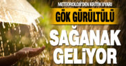 Denizli’de gök gürültülü sağanak yağışlara dikkat