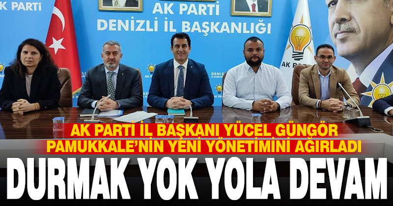Başkan Güngör, Pamukkale’nin yeni yönetimini ağırladı