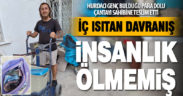 Hurdacı genç bulduğu para dolu çantayı sahibine teslim etti