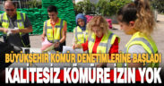 Büyükşehir kömür denetimlerine başladı