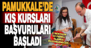 PAMUKKALE BELEDİYESİ KIŞ KURSLARINA BAŞVURULAR BAŞLADI