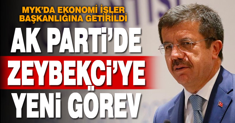 AK Parti’de Zeybekci’ye yeni görev
