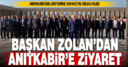 Başkan Osman Zolan Ata’nın huzurunda