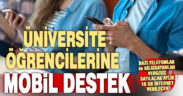 Üniversite öğrencilerine vergisiz telefon ve ücretsiz internet