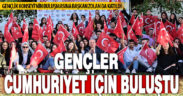 Başkan Zolan gençlerle Cumhuriyet coşkusunu yaşadı