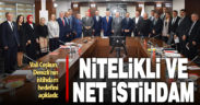 Vali Coşkun, İl İstihdam ve Mesleki Eğitim Kurulu’nda konuştu: Hedefimiz nitelikli ve net istihdam