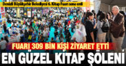 Büyükşehir Kitap Fuarı’nı 309.000 kişi ziyaret etti