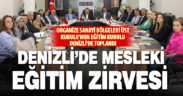 OSBÜK Eğitim Kurulu Denizli OSB ev sahipliğinde toplandı