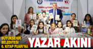 Büyükşehir Kitap Fuarı’na hafta sonu yazar akını