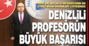 Prof. Dr. Necip Atar, dünyanın en etkili bilim insanları listesine girdi