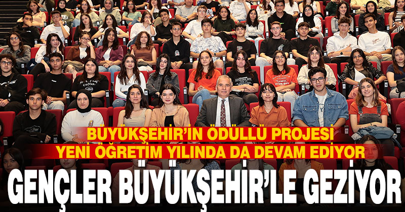 Büyükşehir’in ödüllü projesi yeni öğretim yılında da devam ediyor