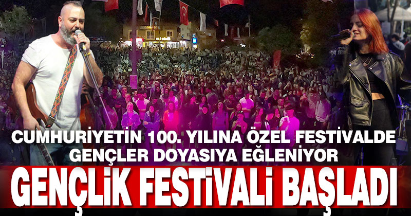 Büyükşehir Gençlik Festivali başladı