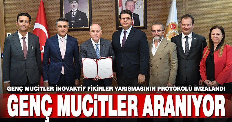 DENİB genç mucitler inovaktif fikirler yarışmasının protokolü imzalandı