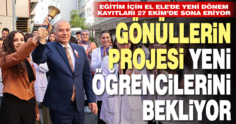 Eğitim İçin El Ele’de yeni dönem kayıtları 27 Ekim’de tamamlanıyor