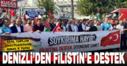 Denizlililer Filistin’e destek için yürüdü