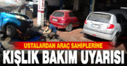 Araç sahiplerine ‘kış bakımı’ uyarısı